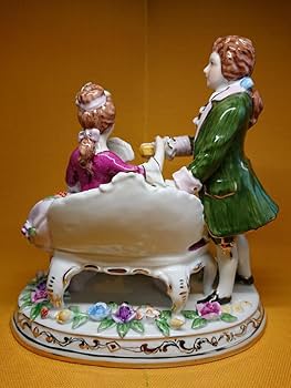 【美品】西洋美術　マイセン　貴婦人　置物　インテリア　工芸品　美術品　A3257 Amazon.co.jp: 西洋美術 マイセン 貴婦人 置物 インテリア 工芸